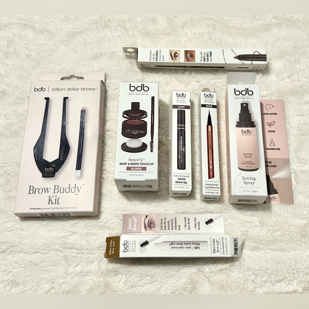 NIB Billion Dollar Brows 7 Piece brow makeup Set $118 insane deal